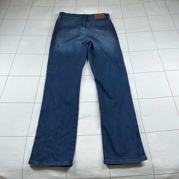Madewell Jeans Womens 24 Blue Stovepipe Ribbon Tux Striped Edition High Rise - Picture 3 of 11